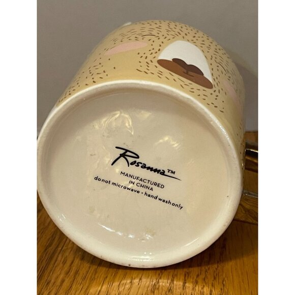 A Set of Three Rosanna Mugs -Bear, Puppy Dog, Deer with Ears and Silver Handles - Picture 10 of 16